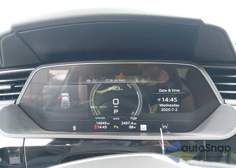 2023 Audi E-Tron Sportback Prestige S Line Quattro z USA, uszkodzony, nr VIN WA13ABGE7PB024845